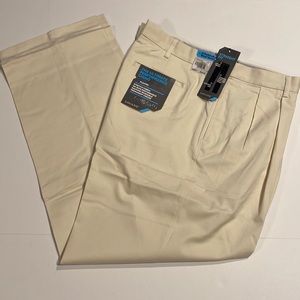 Savane SZ 50 x 30 Pleated Straight Fit Chino Pants New Cloud Dream